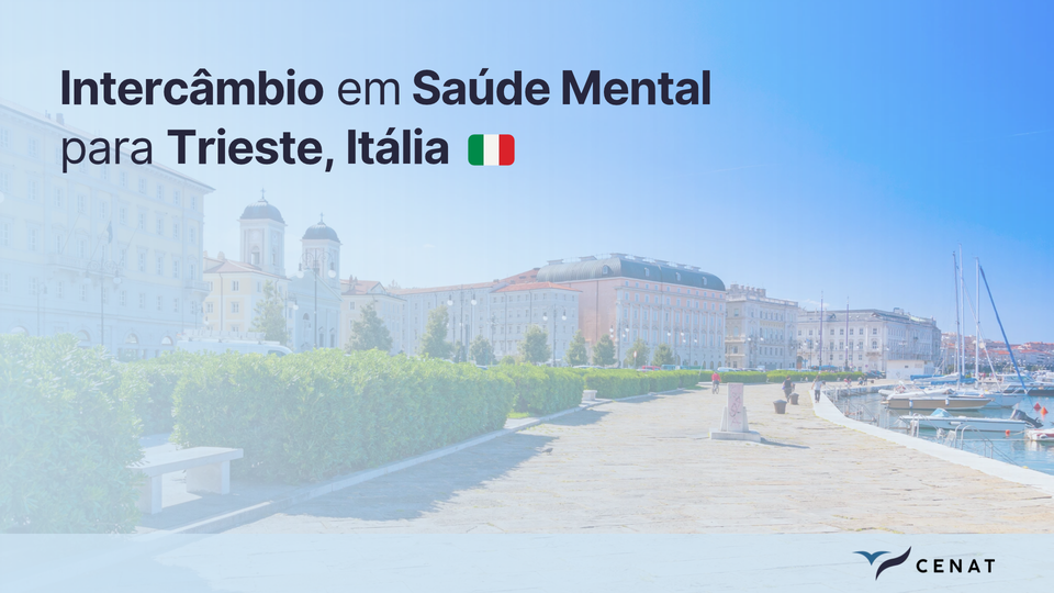 Intercâmbio em Saúde Mental para Trieste, Itália